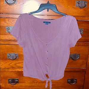 Purple American Eagle shirt